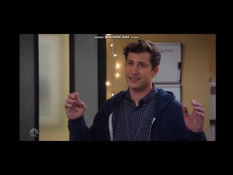 Jake, the Debate Genius tries to reason with the Bomber Pam|Brooklyn Nine Nine[06x12]