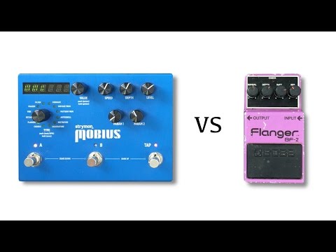 Strymon Mobius vs Boss BF-2 Flanger
