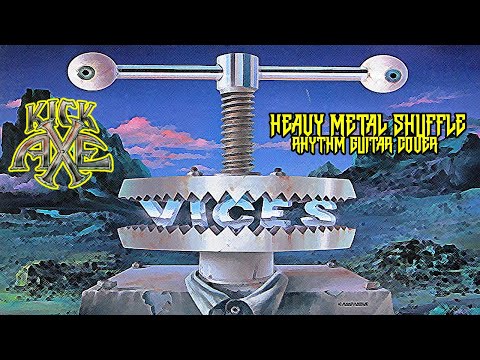 Thumbnail for KICK AXE Heavy Metal Shuffle Rhythm Guitar Cover Canadian Metal 1984 by Victor Langen