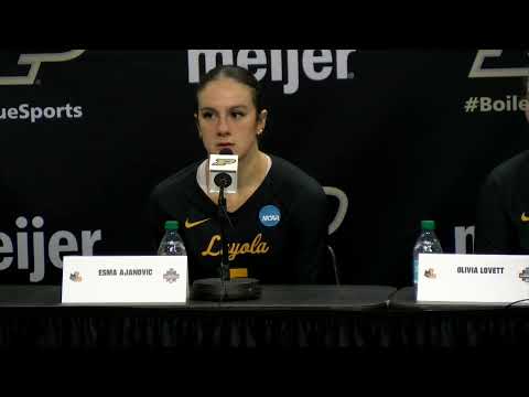 NCAA Volleyball 2nd Round - Loyola (Chicago) Postgame