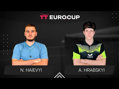 20:15 Nazarii Haievyi - Andrii Hrabskyi 08.12.2024 TT Euro.Cup Ukraine Master. TABLE 4