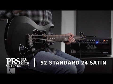 PRS S2 Standard 24 Satin (Pattern Thin)- Charcoal, 2023 image 13