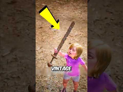 An 8-Year-Old Girl Found a 1,000-Year-Old Sword 😳⚔️