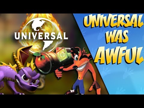 Universal Was AWFUL to Crash and Spyro