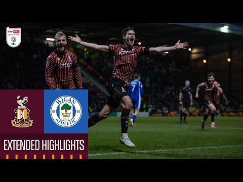 EXTENDED HIGHLIGHTS: Bradford City v Wigan Athletic