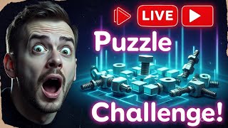 🎮 Friday Puzzle Fever LIVE 🔥 | 3D Bolt Master Challenge Begins! | Fanta King YT