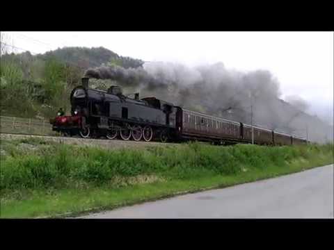 Treni a Roccavione, con treno storico! Trains in Roccavione, with historic train!