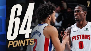 Cade Cunningham - Jalen Duren - Detroit Pistons - Brooklyn Nets