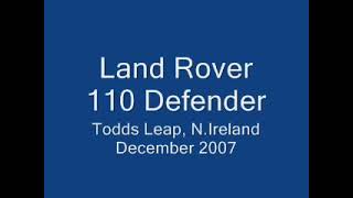 preview picture of video 'Landrover 110 Defender 300tdi at Todds Leap'