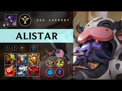 Alistar Support vs Nautilus - NA Grandmaster Patch 26.03