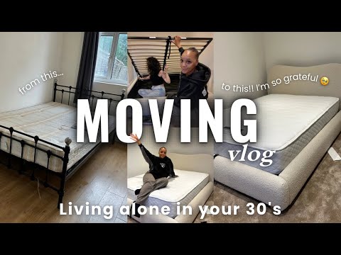 My New CLOUD Ottoman Bed unboxing & set up! Oxford Street Shopping, a visit back home, Holiday prep