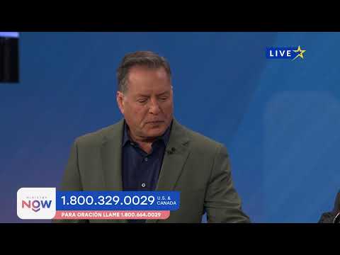 Join us LIVE for #MinistryNow with Chuck Pierce
