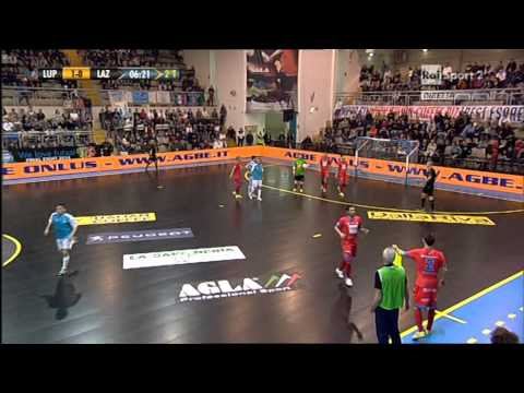 Calcio a 5 - Final Eight Coppa Italia 2014 - 1a Semifinale - Luparense vs Lazio - 2T