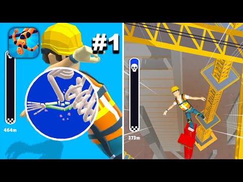 Ragdoll Fall: Break the Bones! - Hyper Hybrid Casual - Gameplay Walkthrough (iOS & Android) - YouTube