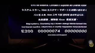 System Error. Contact Xbox Customer Support.