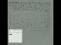 Autechre - Perlence range3 (Stereo Difference) from "Quaristice (Versions)"