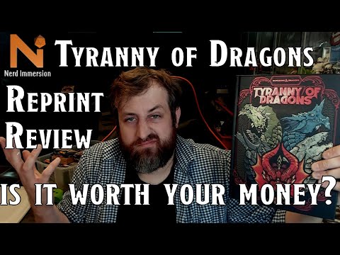 Tyranny of Dragons Reprint Review | Nerd Immersion