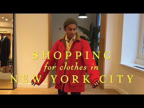 SHOPPING FOR CLOTHES ON 5TH AVENUE IN NEW YORK CITY! With Rajiv Surendra