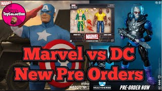 Marvel Vs DC Action Figure News | Mezco Captain America | DC Multiverse Mr Freeze & More !