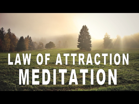 law of attraction guided meditation for abundance, motivation and positivity