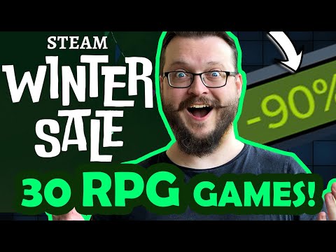 Steam Winter Sale 2022 - 30 RPG Games! Best Deals You CAN'T MISS!