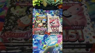 Opening Scarlet and Violet and 151! #scarletandviloet #151 #pokemoncards #tcg