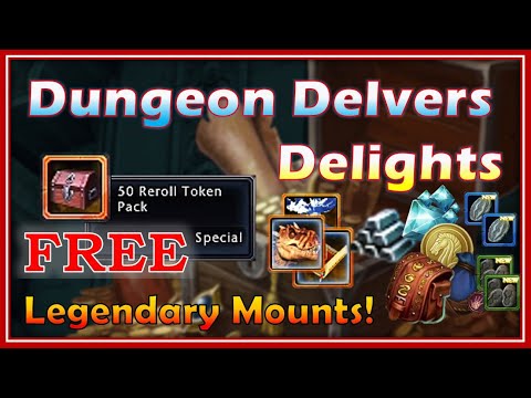 Dungeon Delver Event, Actual Chest Loot! 50 FREE Reroll Tokens, for some? Mod 19 Neverwinter