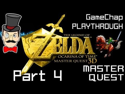 Master Quest: Zelda Ocarina of Time 3DS Playthrough Part 4! (Dodongo's Cavern Torch & Bomb Puzzles)