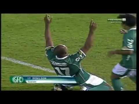 gol de denilson guarani 1x1 parana na voz de carlos batista
