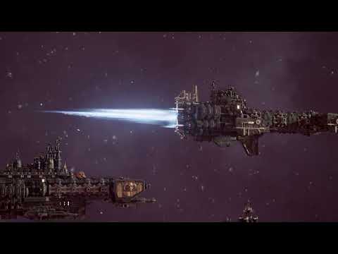 Dark Angels vs Eldar, Heroic Difficulty + Elite Mode 700 points - Battlefleet Gothic Armada
