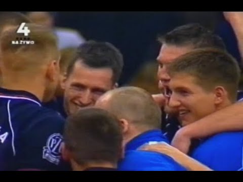 Skra Bełchatów - AZS Olsztyn (4 set) 08.03.2003