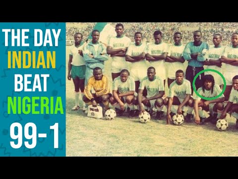 The day the Idians beats the Nigerians 99-1
