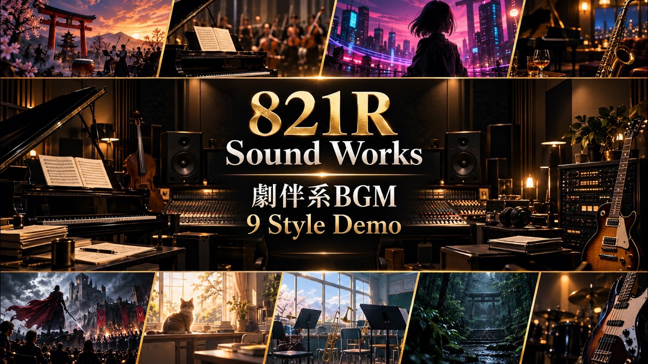 821R Sound Works Soundtrack Demo Reel