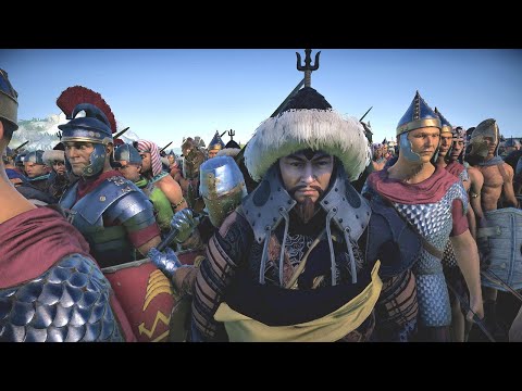 Alliance of Humans vs Horde of Zombies & Orcs & Trolls - UEBS 2