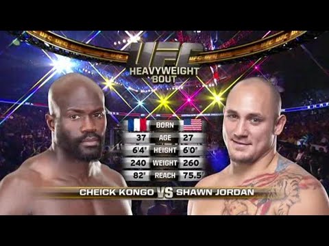 Cheick Kongo vs Shawn Jordan full fight