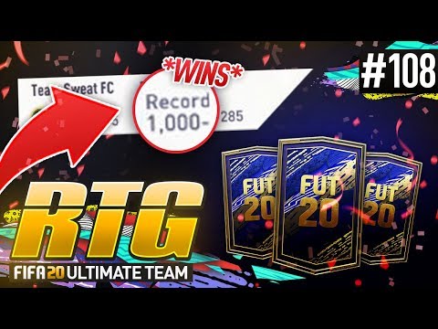 1,000 WINS IN FIFA! - #FIFA20 Road to Glory! #108 Ultimate Team