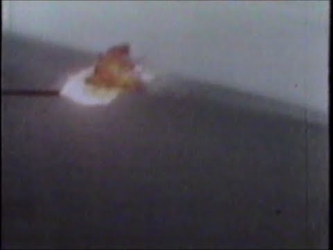 Spitfire gun camera footage and crash WW2