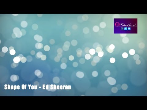 [Karaoke] Ed Sheeran - Shape of you - Cover by J.Fla ( Lyrics & Beat )