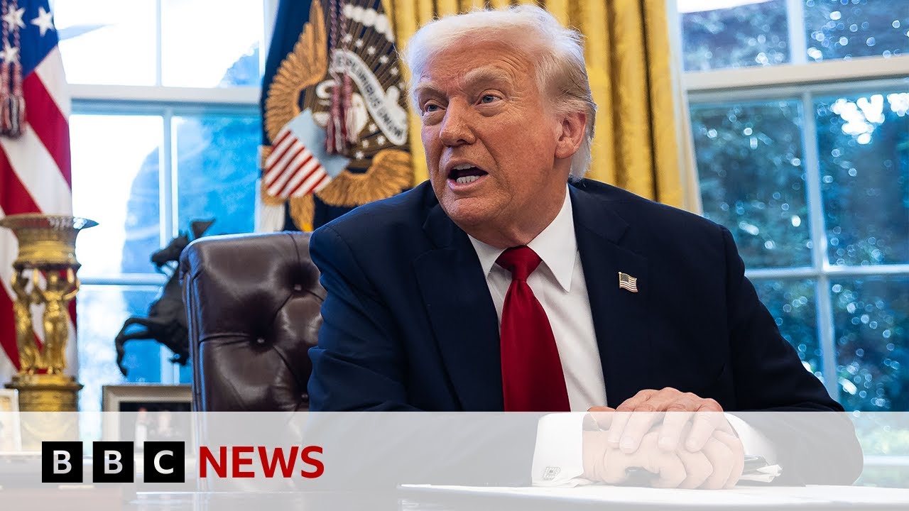 Donald Trump announces 25% tariffs on car imports to US | BBC News