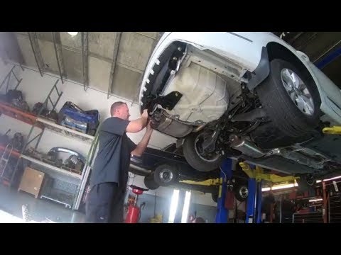 VW Passat Curt Trailer Receiver installation