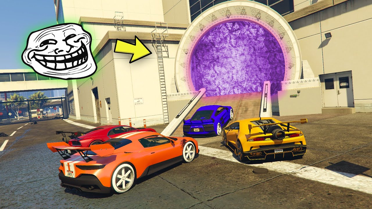 CARRERA TROLL INCREIBLE! NECESITO AYUDA PORFAVOR!! - GTA V ONLINE