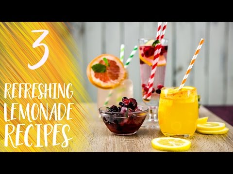 3 рецепти за разхлаждаща лимонада