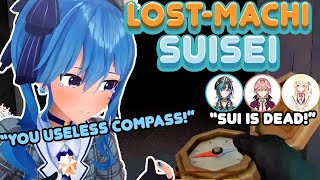 Suisei proves she is "Lost-machi" even WITH a Compass!【Suisei / Lui / Chihaya / Kanade】