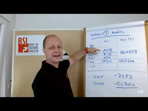 Gefahrgut 3 - einige Vorschriften