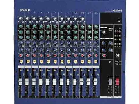 Consola YAMAHA MG16/4