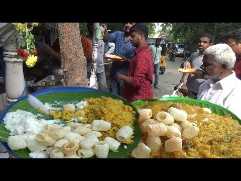 Best Chennai Lunch @ 30 rs Only | Curd Rice / Samber (Khichdi) Rice / Vegetable Rice Video