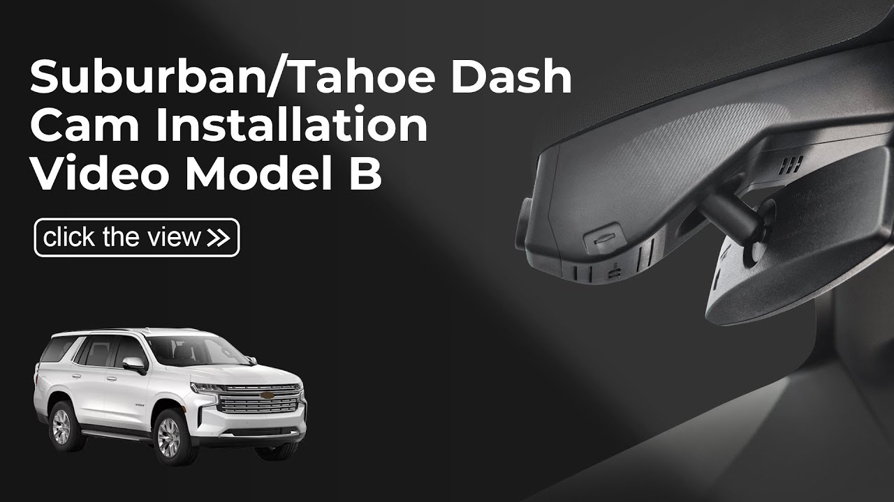  018H(Model B) Video for Chevrolet Suburban,Tahoe 12th Gen Suburban 2021,2022,5th Gen Tahoe 2021,2022