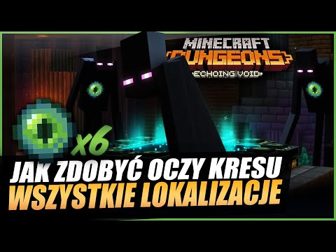 How to get all the END EYES and unlock the END PORTAL | Minecraft Dungeons Echoing Void