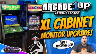 Arcade1Up XL Cabinet Monitor Upgrade! Is This an Essential Mod?