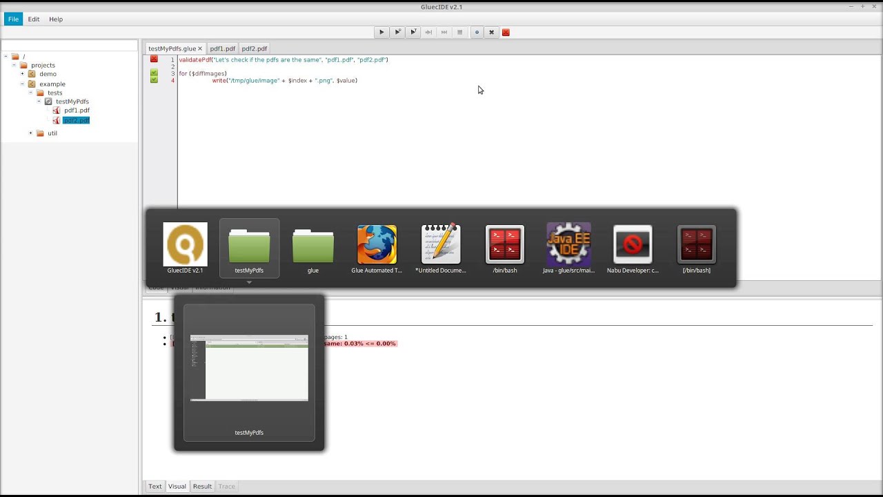 Glue - PDF Validation
